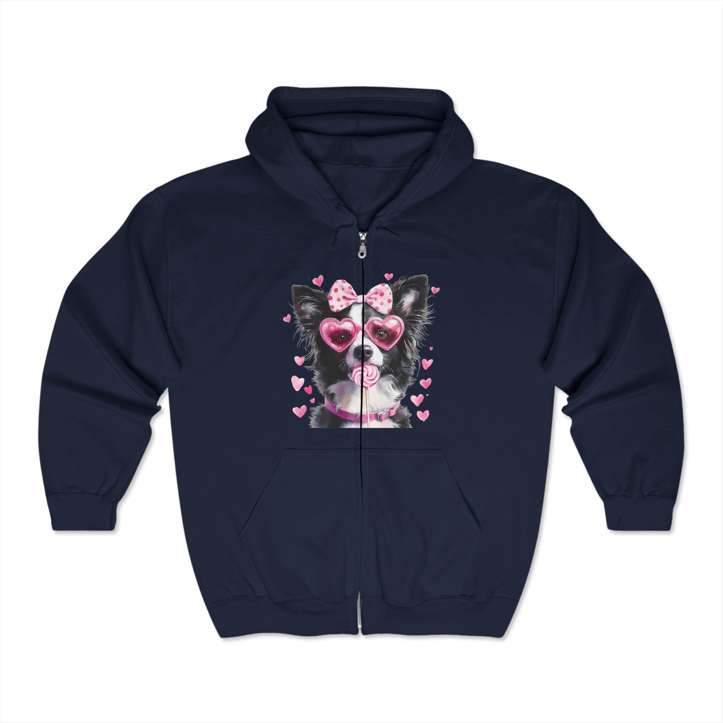 Valentines Unisex Heavy Blend™ Full Zip Hoodies