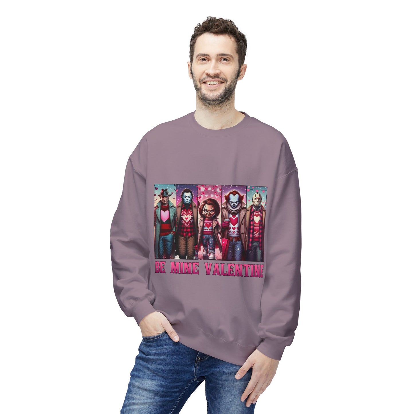 Valentines Unisex Midweight Softstyle Fleece Crewneck Sweatshirt