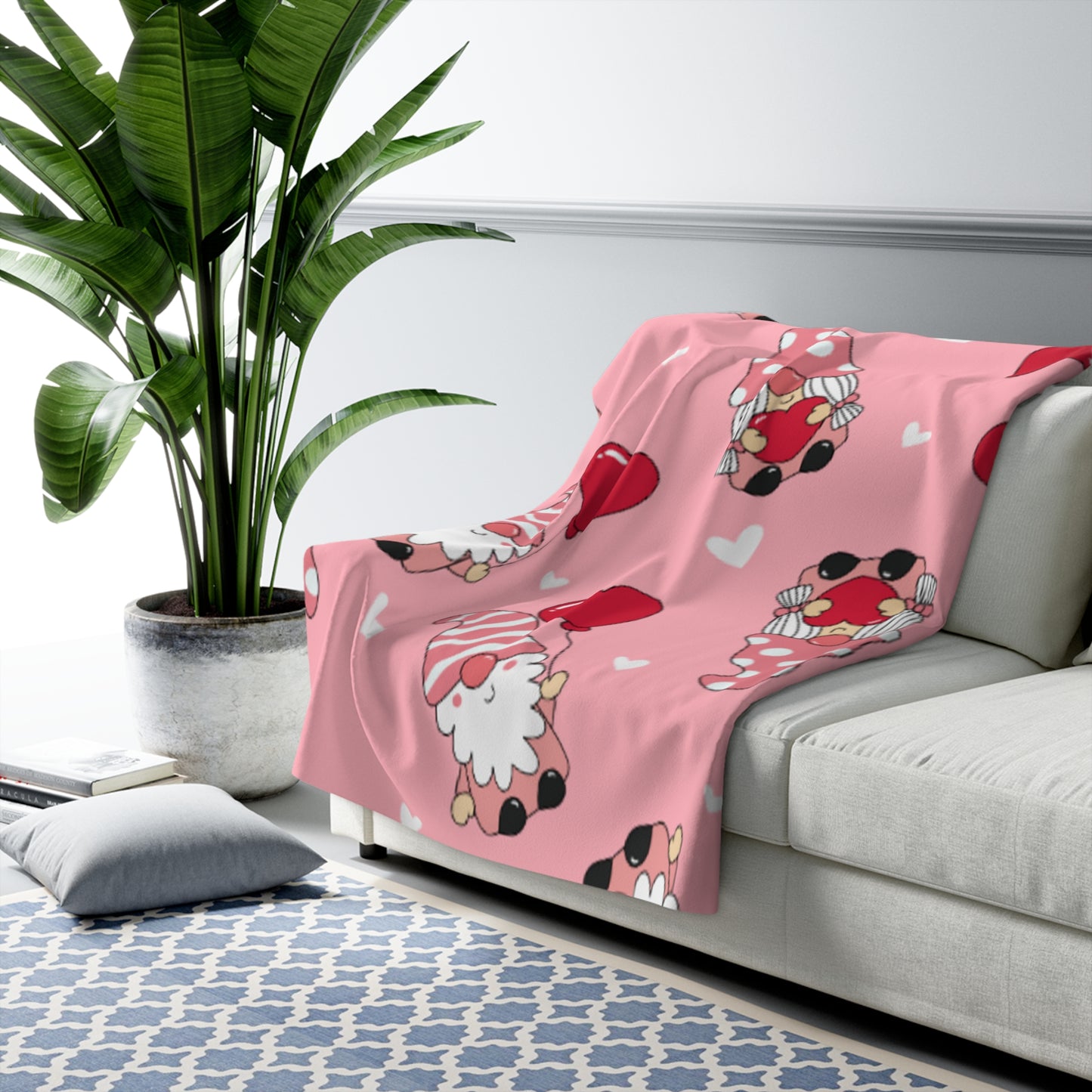 Valentines Sherpa Fleece Blanket