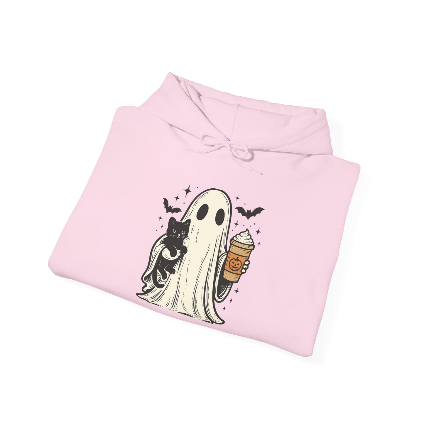 Ghost & Cat Halloween Hoodie, Spooky hoodie , Unisex Cozy Pullover, Fall Wardrobe Essential, Perfect for Halloween Celebrations, [...]