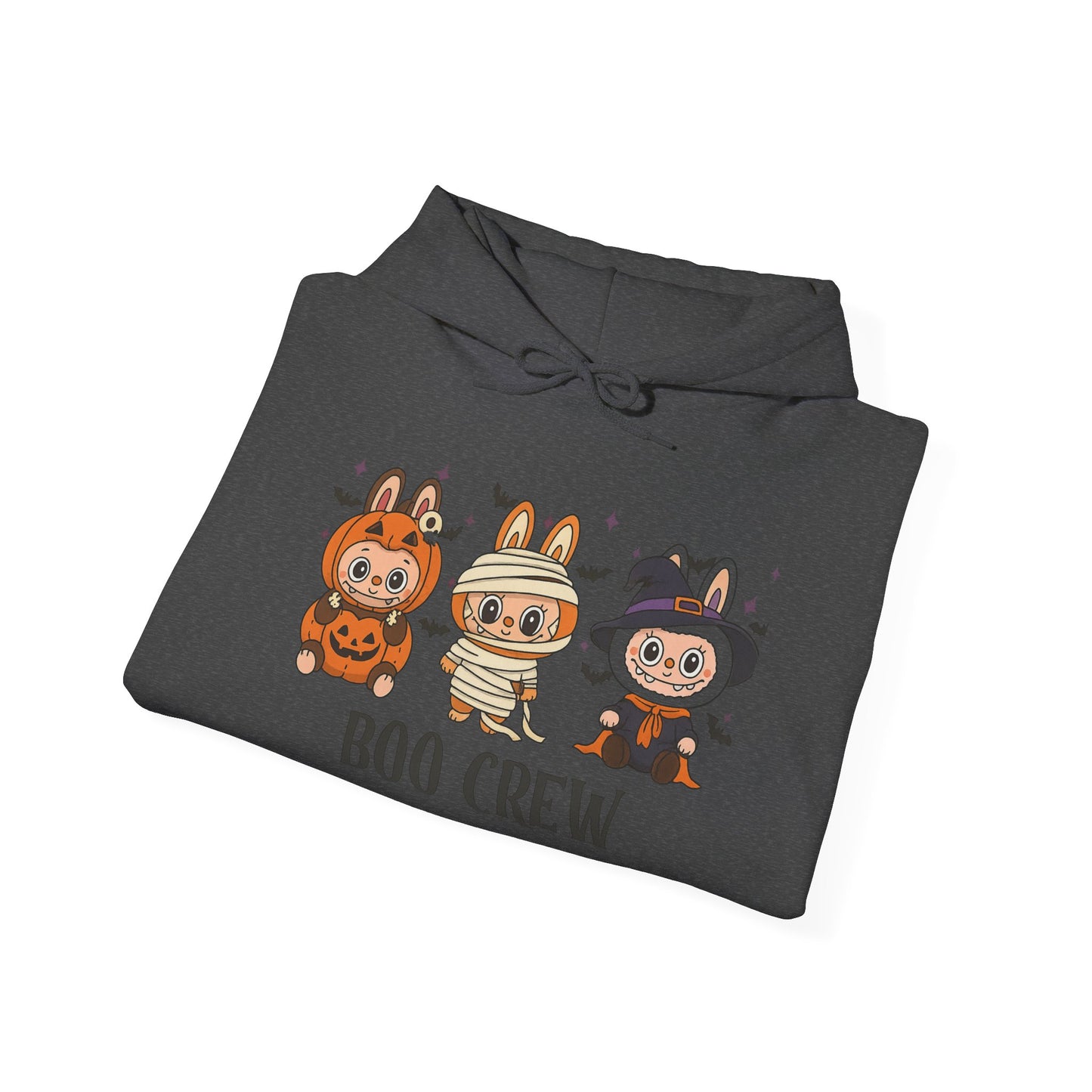 Boo Crew Halloween Unisex Hoodie, Cute Monster Costume, Spooky Vibes, Fall Fashion