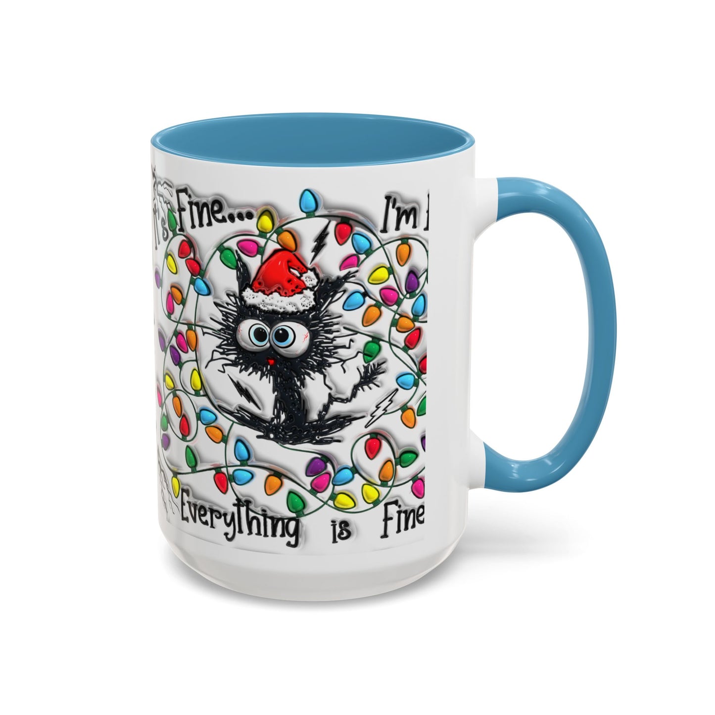 Christmas Accent Coffee Mug (11, 15oz)