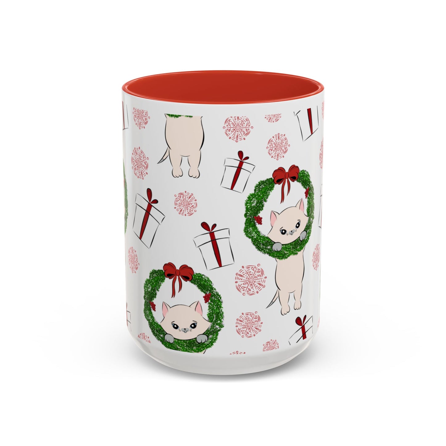 Christmas Accent Coffee Mug (11, 15oz)