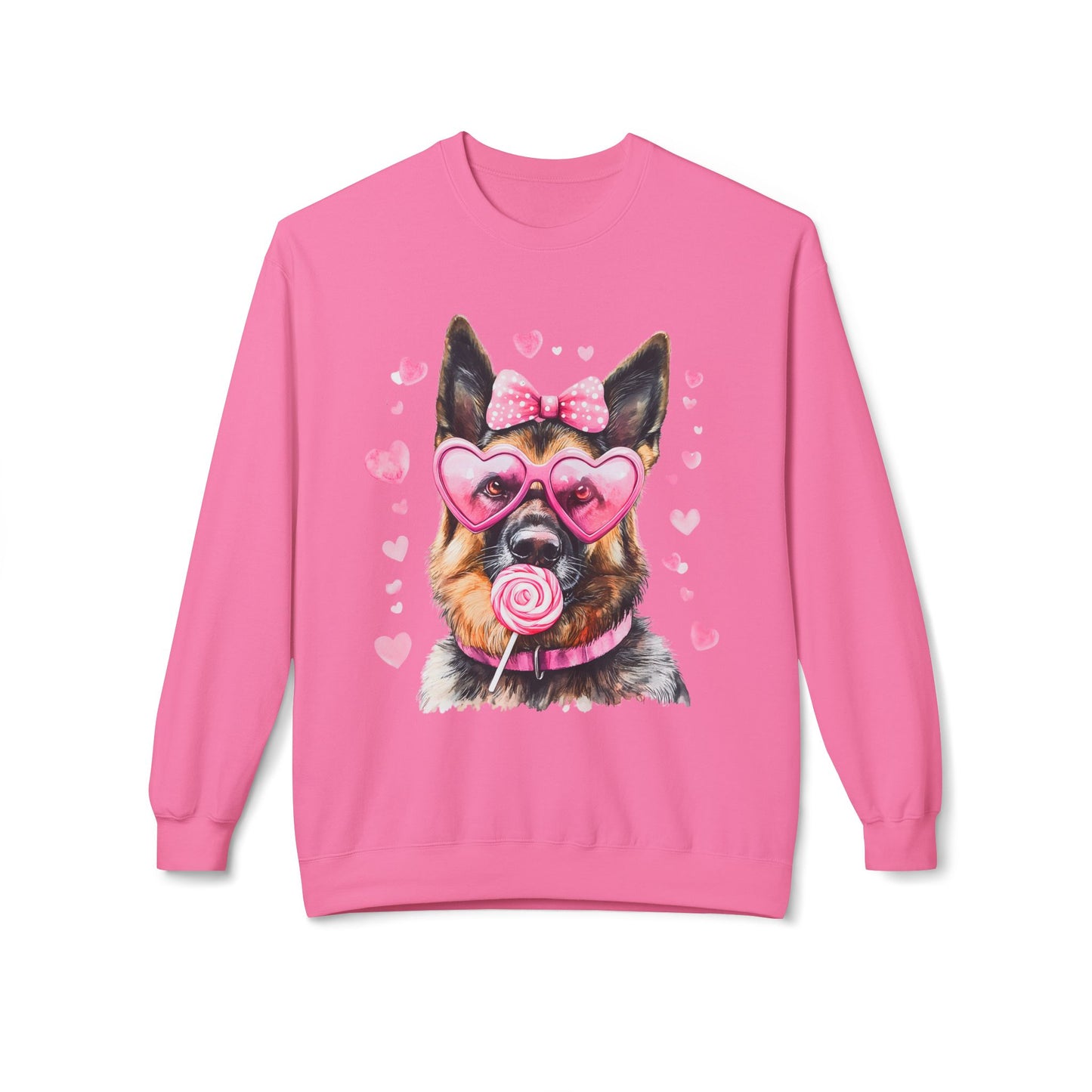 Valentines Unisex Midweight Softstyle Fleece Crewneck Sweatshirt