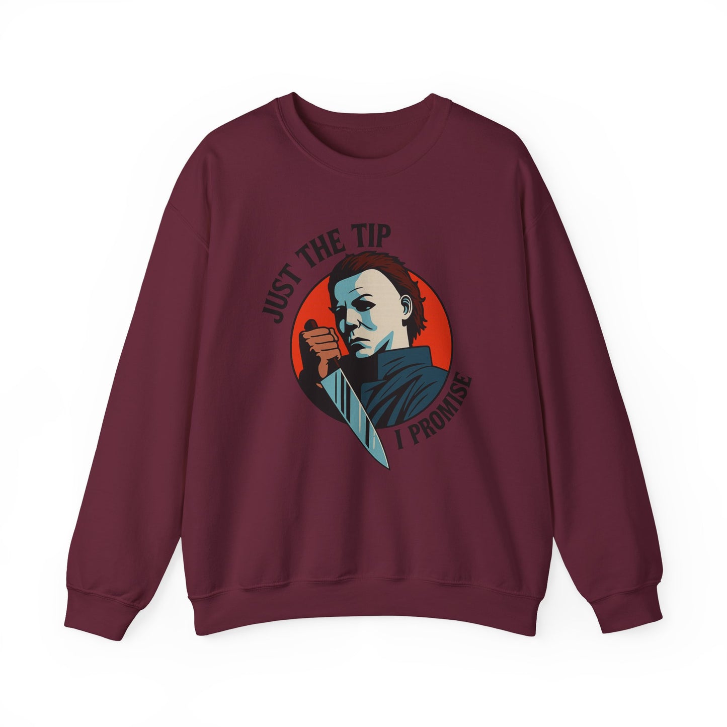 Spooky Humor Crewneck Sweatshirt | Funny Fall Fashion, Halloween Gift, Cozy Sweatshirt, Unisex Apparel, Casual Wear