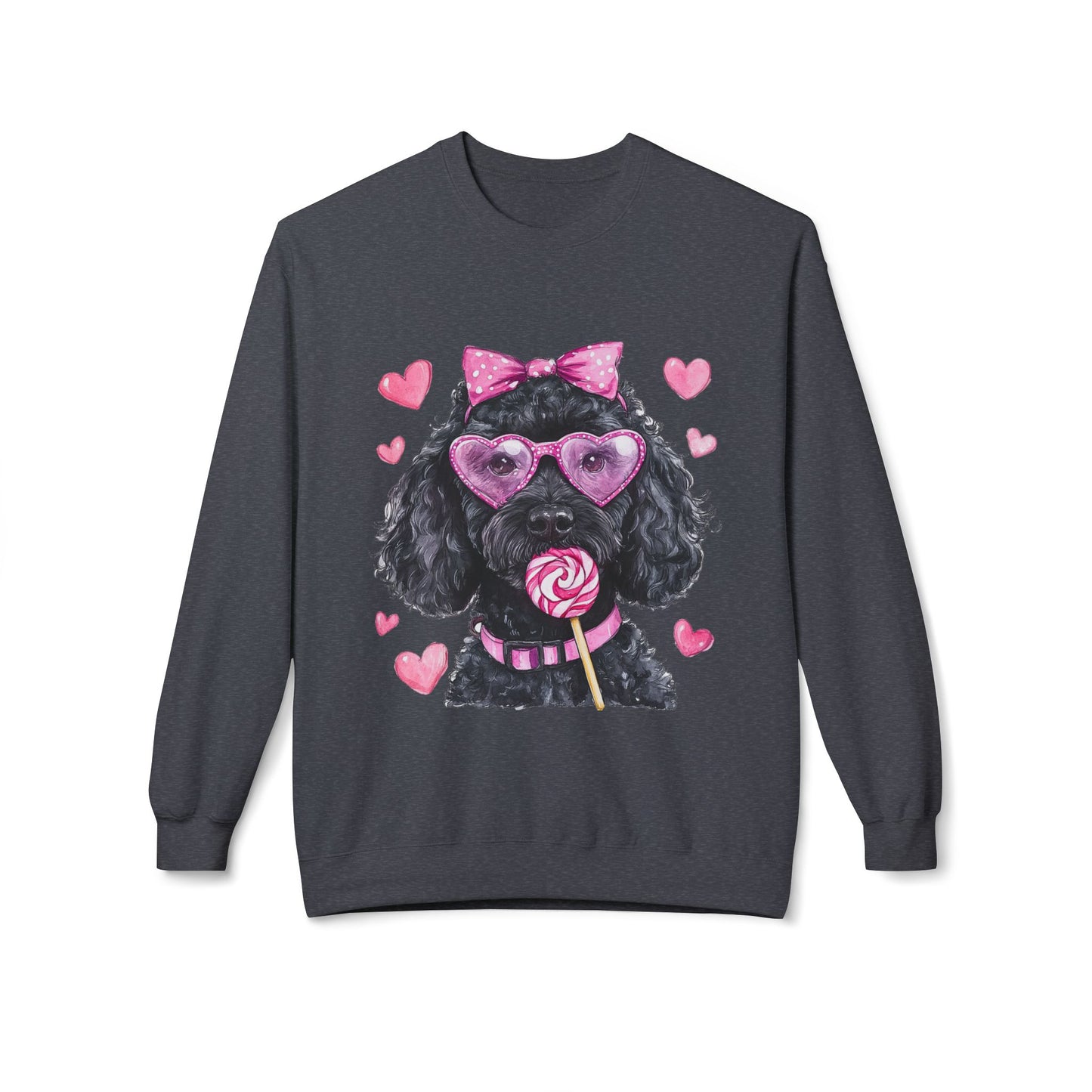 Valentines Unisex Midweight Softstyle Fleece Crewneck Sweatshirt