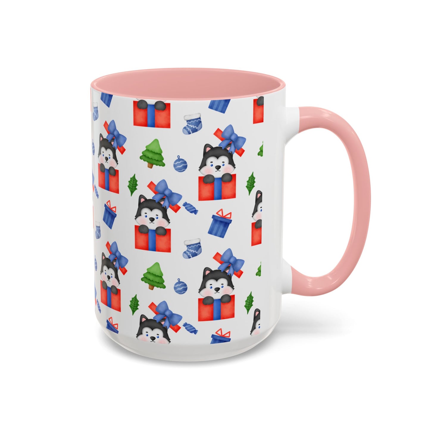 Christmas Accent Coffee Mug (11, 15oz)