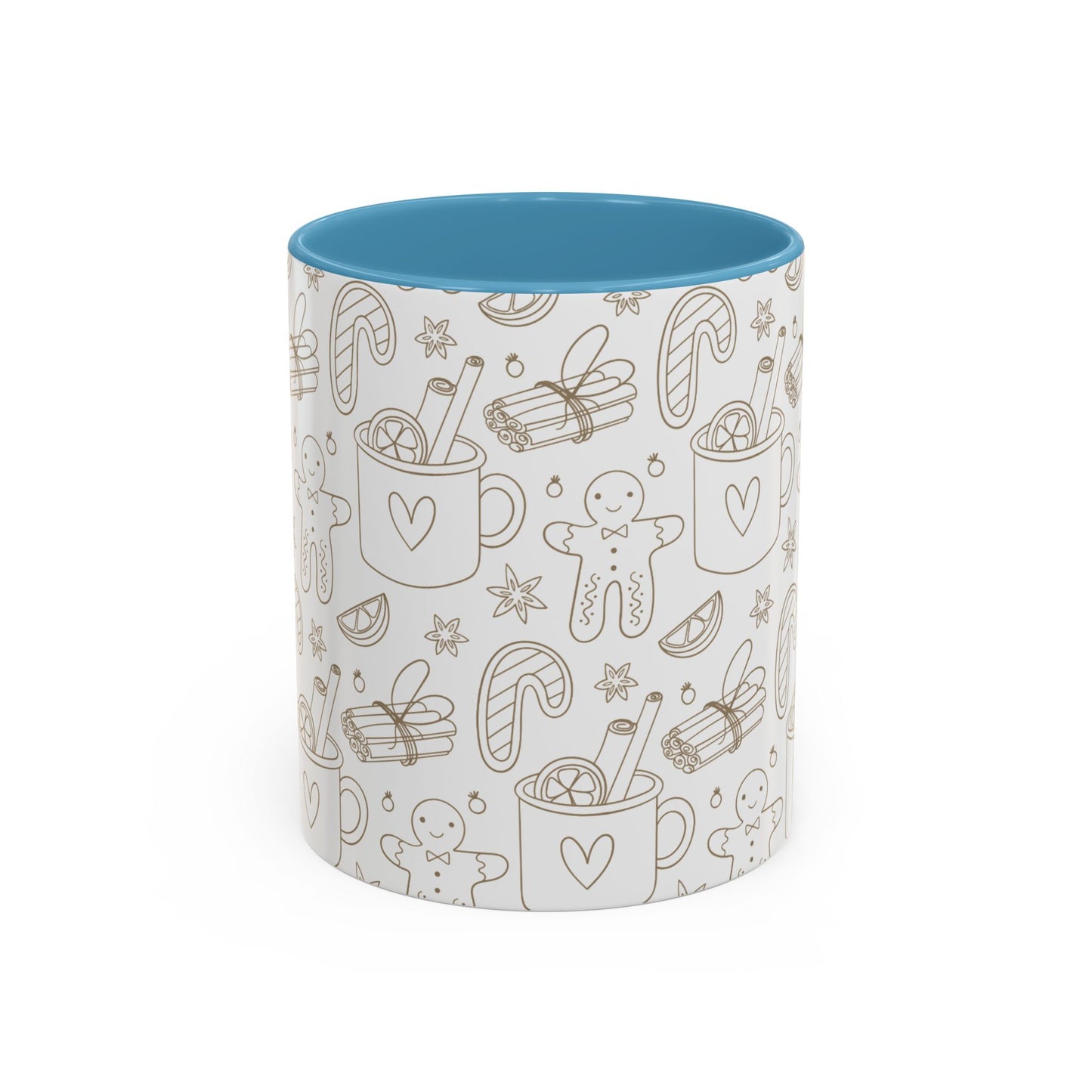 Christmas Accent Coffee Mug (11, 15oz)