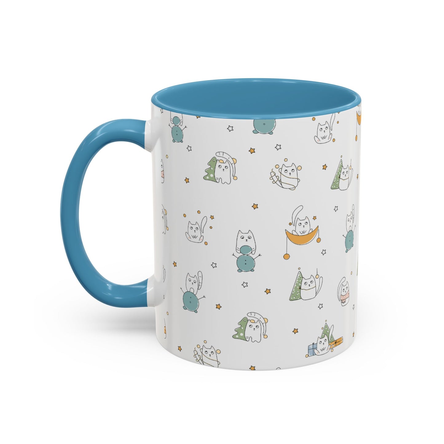 Christmas Accent Coffee Mug (11, 15oz)