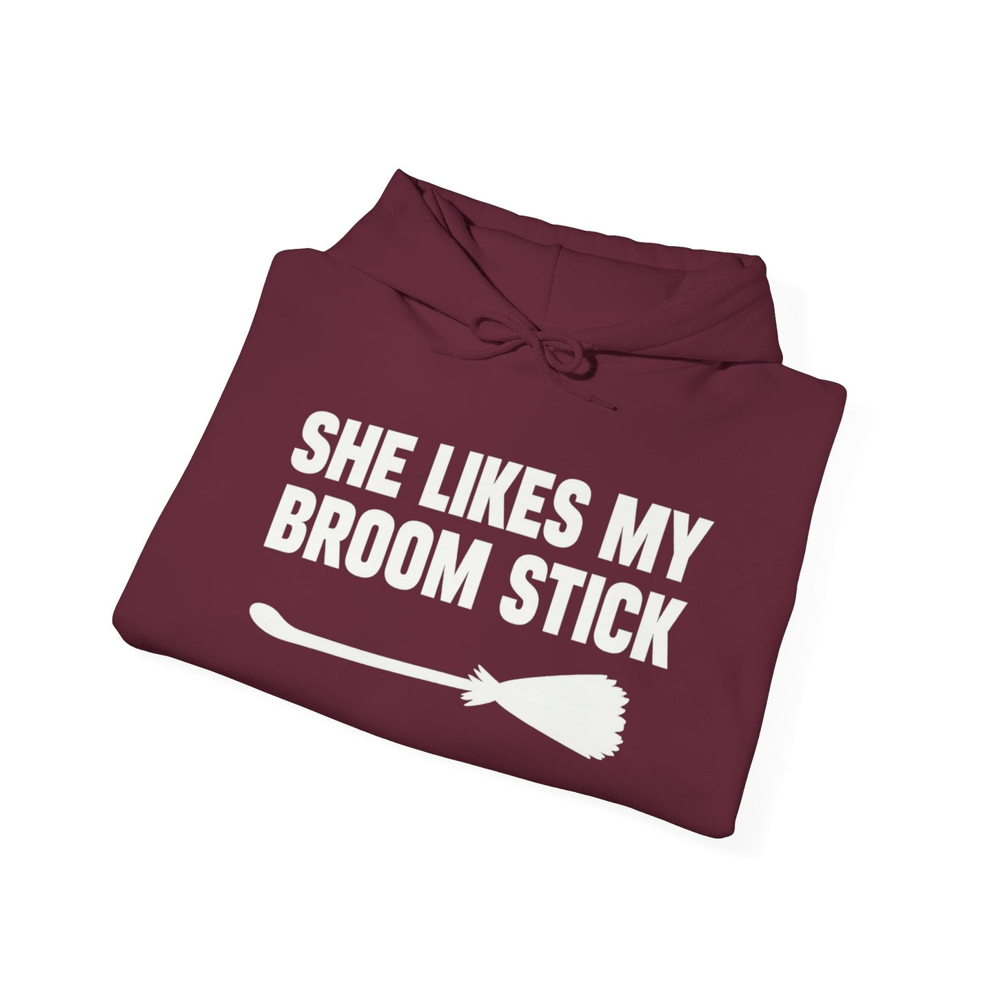 Funny Broomstick Sweatshirt for Witch Lovers, Halloween Hoodie, Unique Gift for Her, Cozy Unisex Sweater, Spooky Apparel
