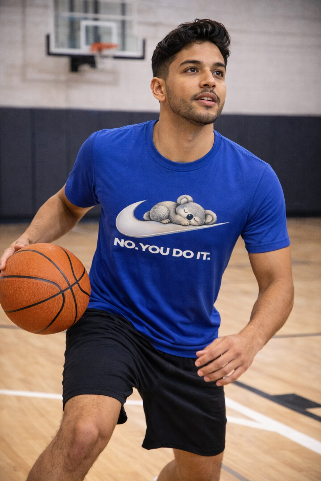 Bear Nap Tee — "No. You Do It." Graphic T-Shirt