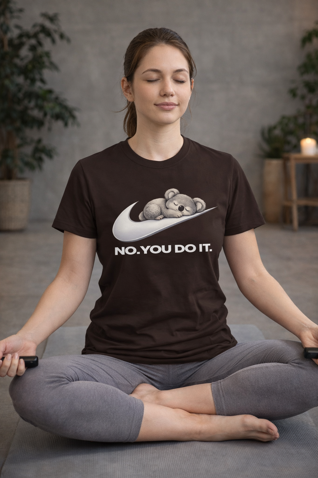 Bear Nap Tee — "No. You Do It." Graphic T-Shirt