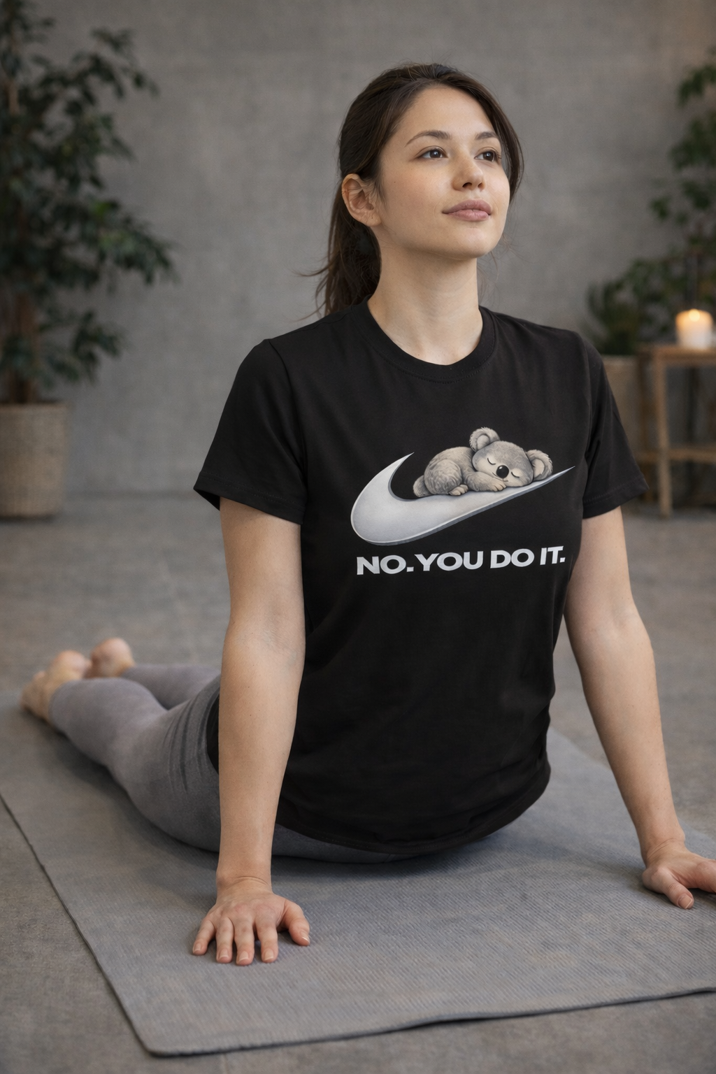 Bear Nap Tee — "No. You Do It." Graphic T-Shirt