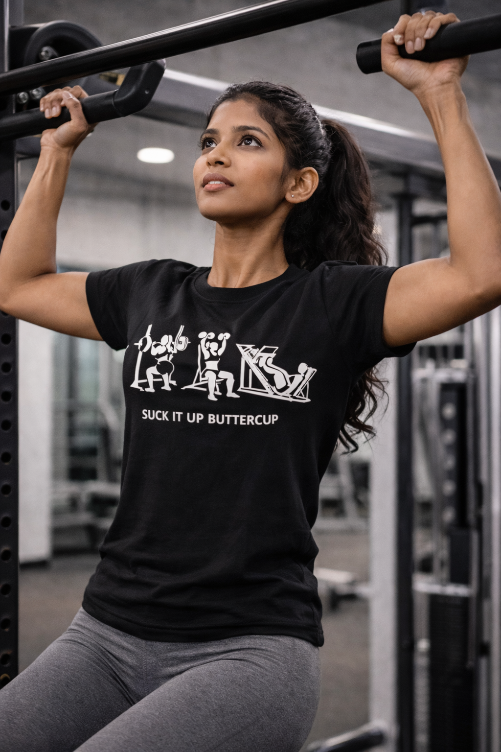 T-Shirt — 'Suck It Up Buttercup' Vintage Skeleton Band Graphic Tee