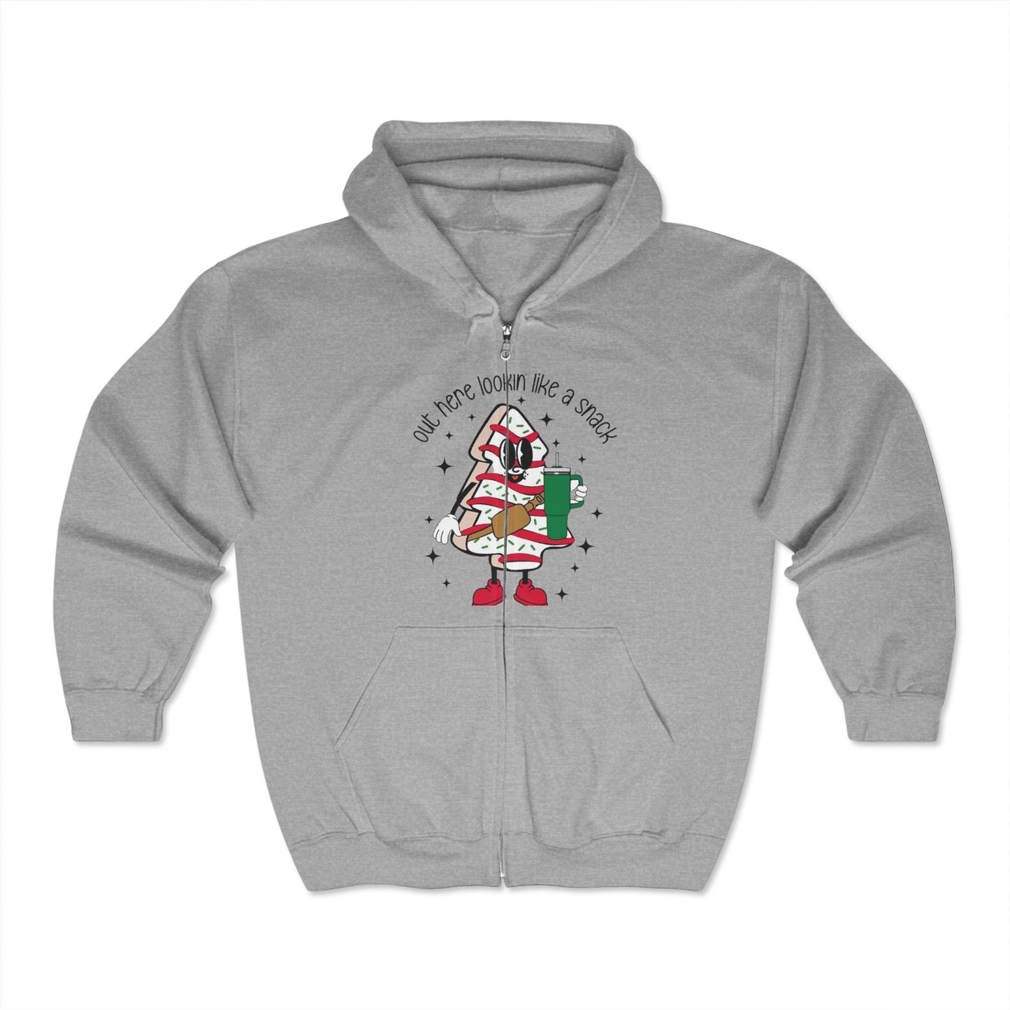 Christmas Unisex Heavy Blend™ Full Zip Hooded Sweatshirt