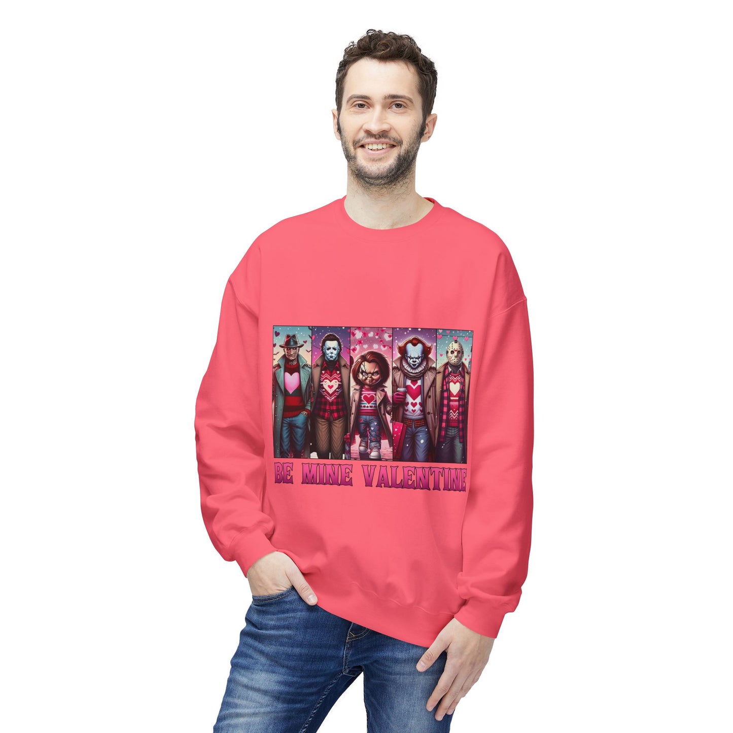 Valentines Unisex Midweight Softstyle Fleece Crewneck Sweatshirt