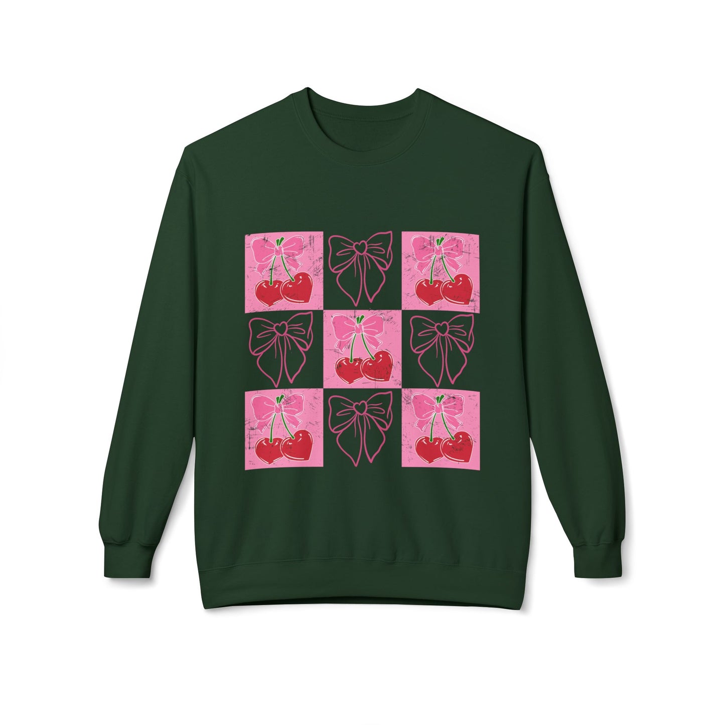Valentines Unisex Midweight Softstyle Fleece Crewneck Sweatshirt