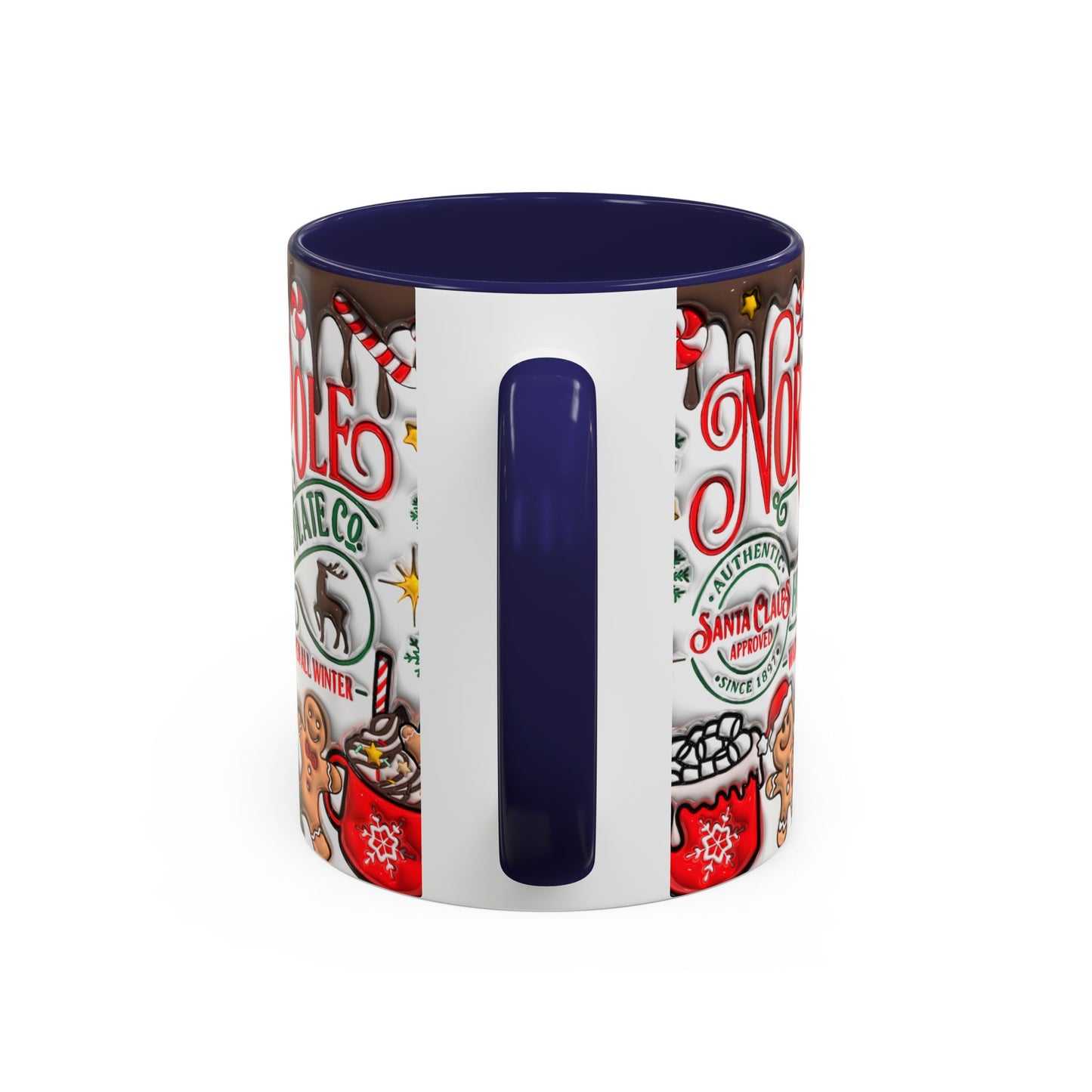 Christmas Accent Coffee Mug (11, 15oz)