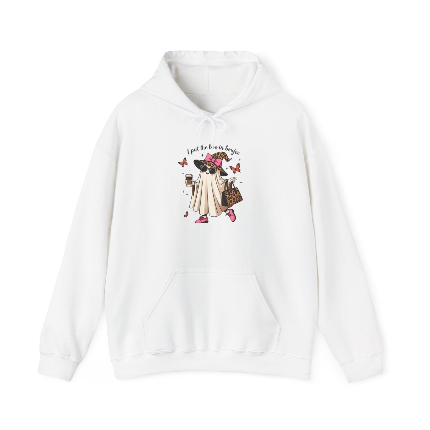 Fashionable Fun Hoodie with Butterfly Print – Perfect for Casual Wear, Gifts, Spring Outfits, Art Lovers, Cozy Days