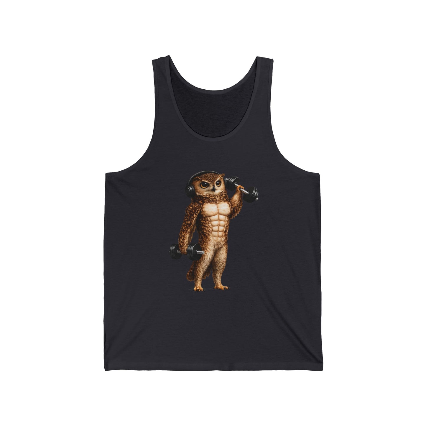 Meerkat Lifting Weights Tank Top — Cute Fitness Animal Gym Tank
