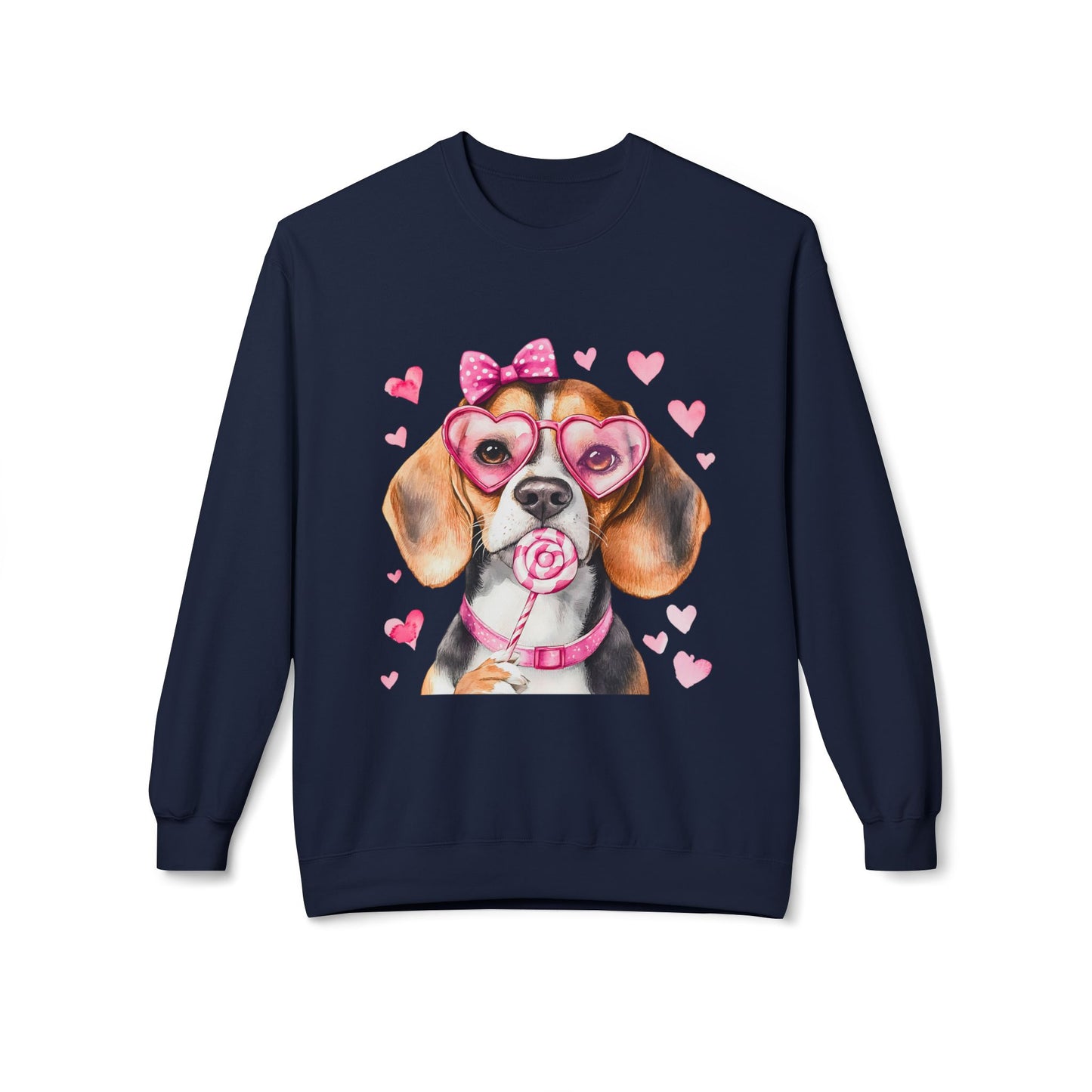 Valentines Unisex Midweight Softstyle Fleece Crewneck Sweatshirt