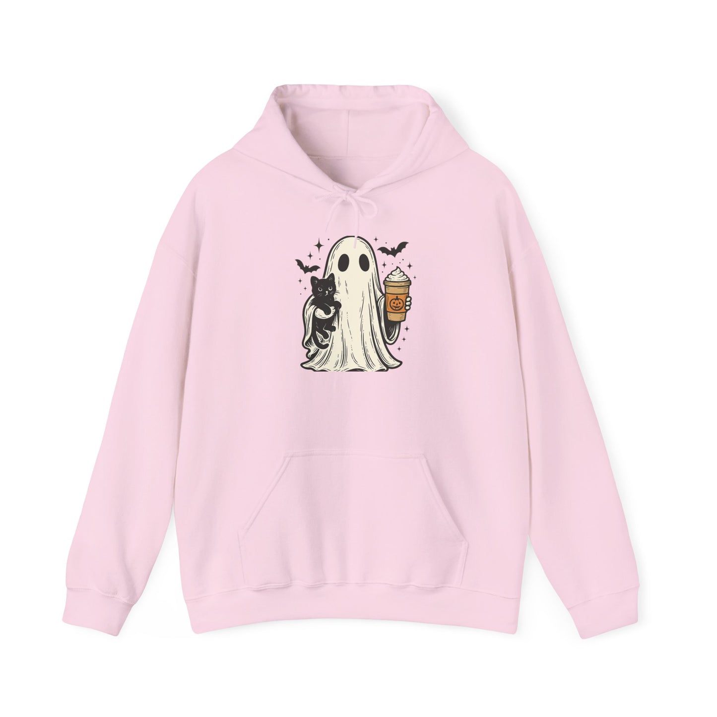 Ghost & Cat Halloween Hoodie, Spooky hoodie , Unisex Cozy Pullover, Fall Wardrobe Essential, Perfect for Halloween Celebrations, [...]