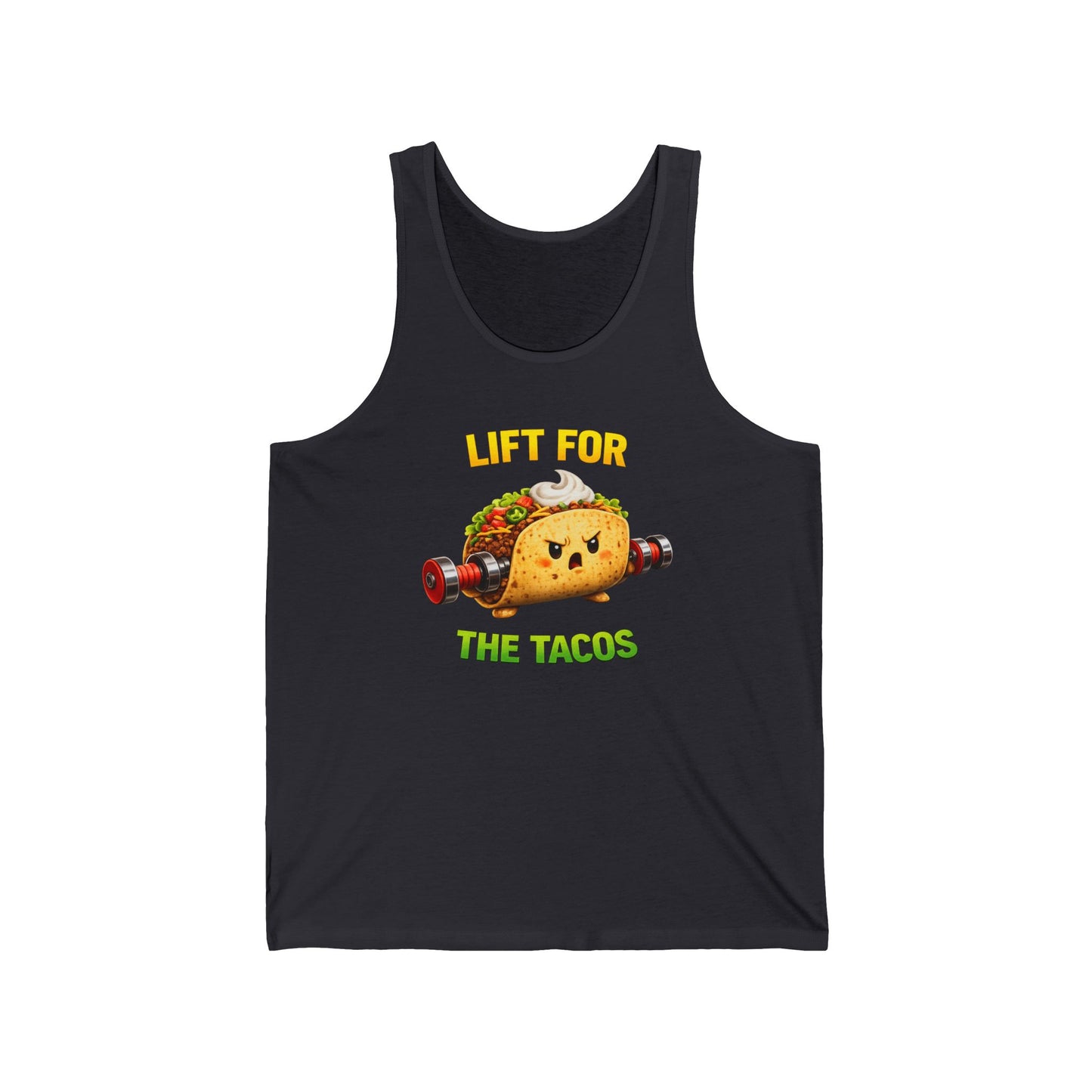 Lift for the Tacos Tank Top — Funny Gym Taco Workout Tank