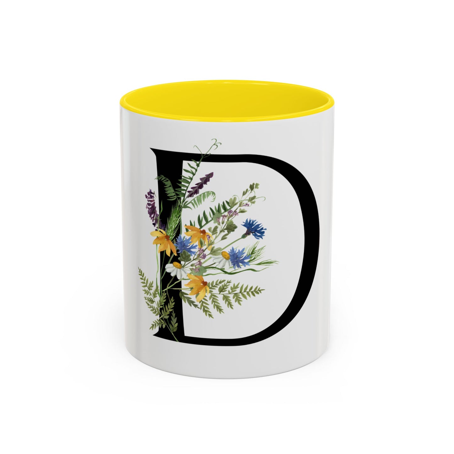 Alphabet Letter Accent Coffee Mug