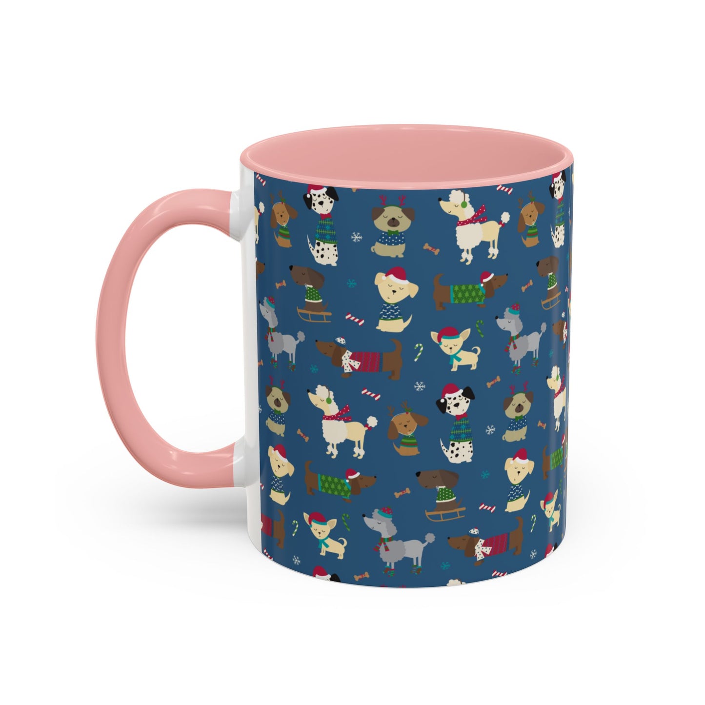 Christmas Accent Coffee Mug (11, 15oz)