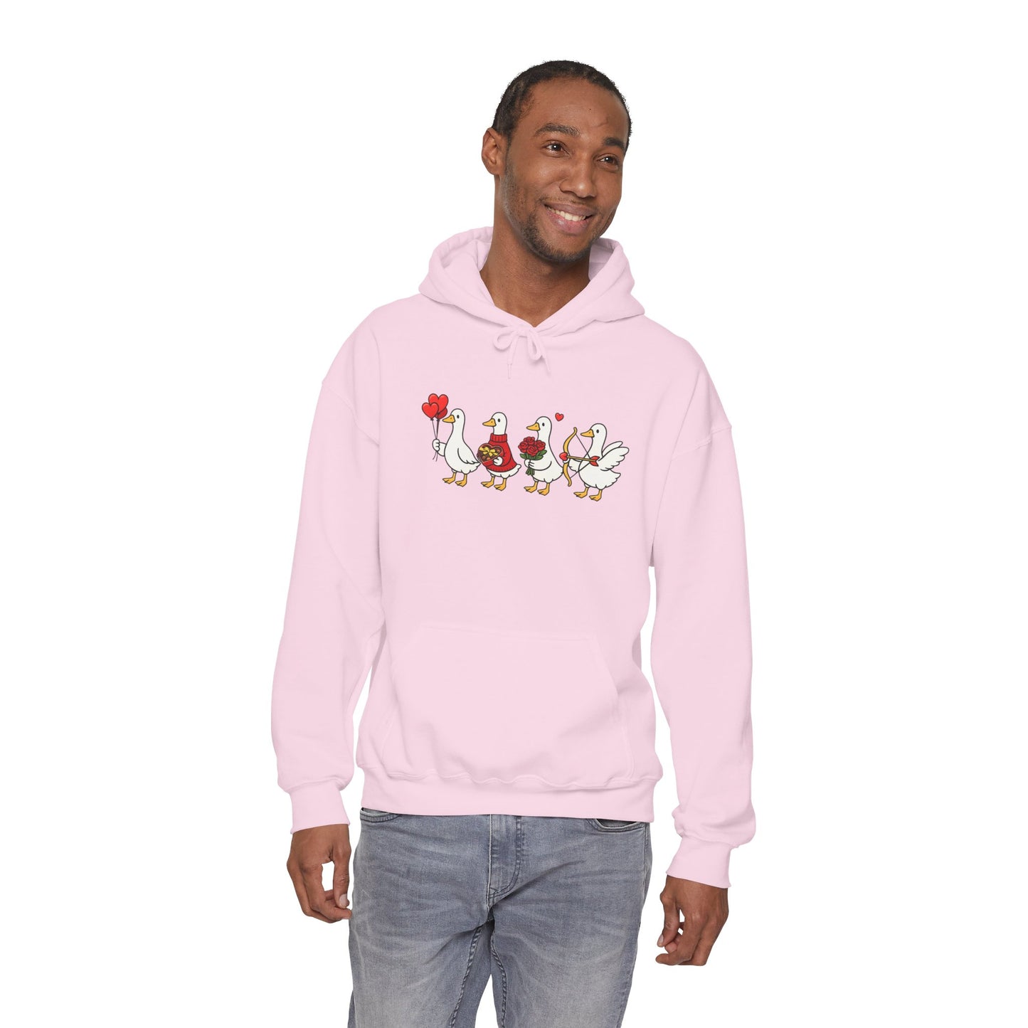 Cute Duck Family Hoodie — Whimsical Springtime Birds Pullover