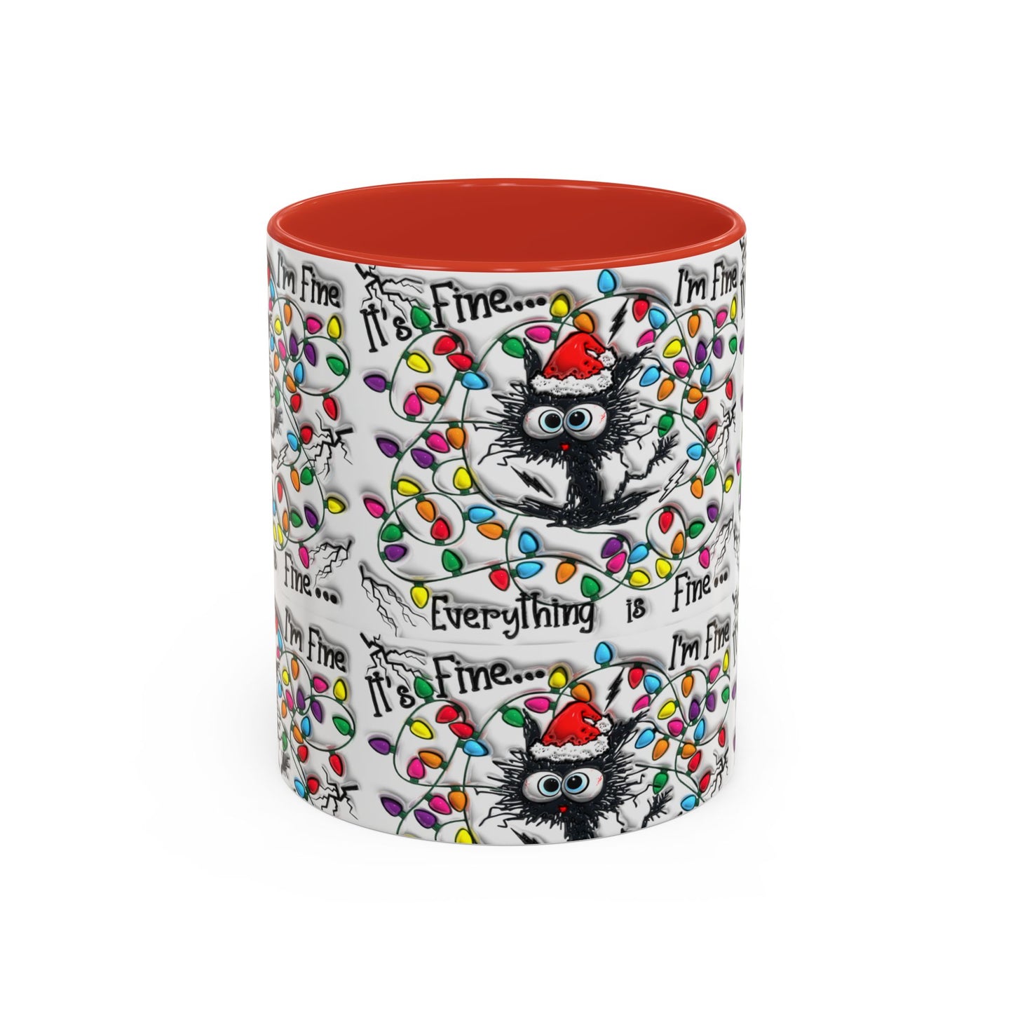 Christmas  Accent Coffee Mug (11, 15oz)