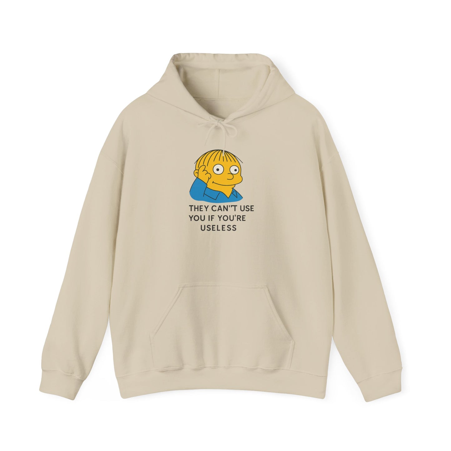 Rugged Humor Hooded Sweatshirt - Quirky Gift for Friends, Casual Wear, Comfortable Layer, Funny Saying Sweatshirt, Unique Hoodie