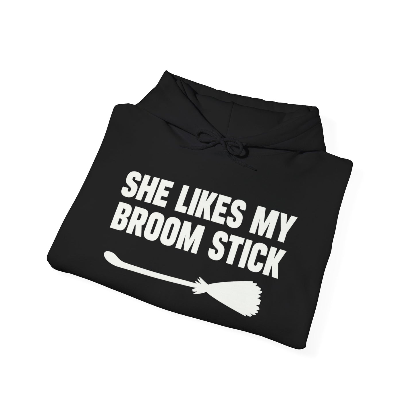 Funny Broomstick Sweatshirt for Witch Lovers, Halloween Hoodie, Unique Gift for Her, Cozy Unisex Sweater, Spooky Apparel