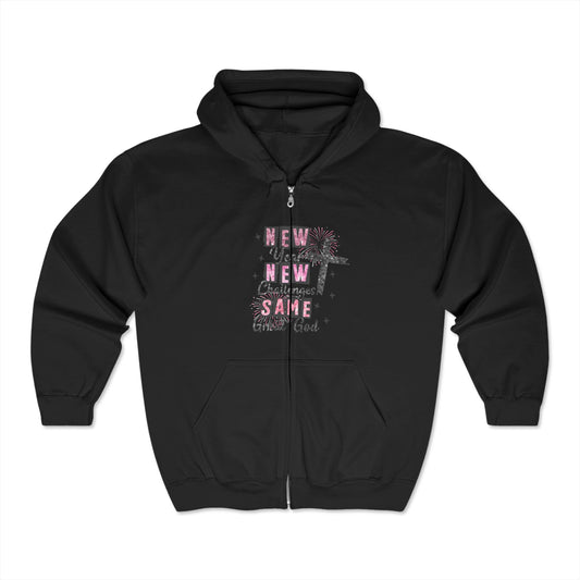 New Year Unisex Heavy Blend™ Full Zip Hooded Sweatshirt