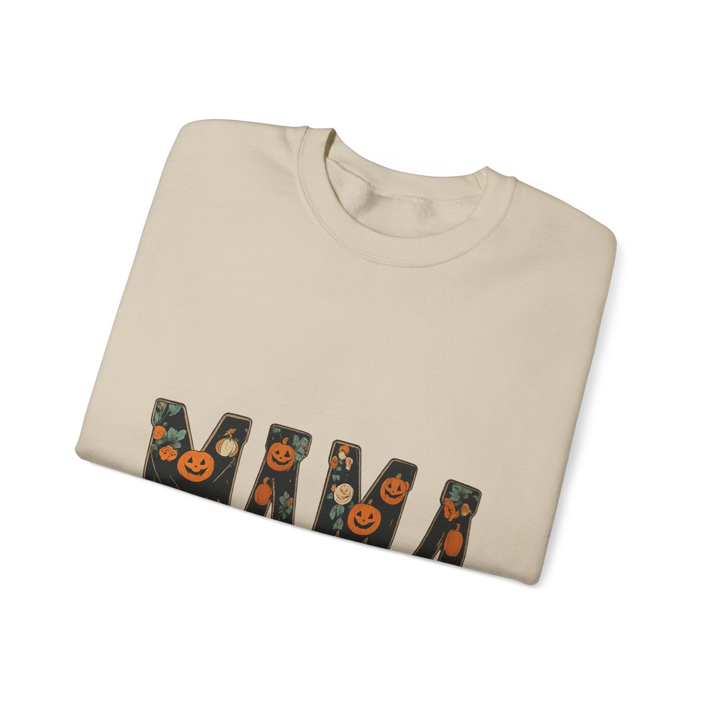 Mama Pumpkin Crewneck Sweatshirt, Fall Fashion, Halloween Gift, Cozy Sweatshirt, Casual Wear, Gift for Moms