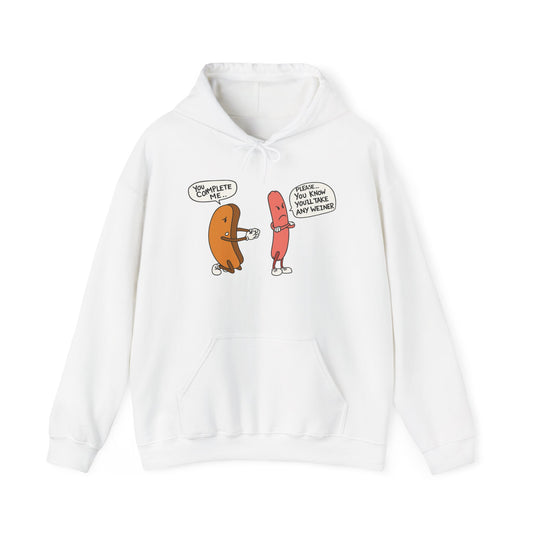 Humorous Unisex Hooded Sweatshirt, Funny Hoodie, Casual Wear, Gift for Friends, Cute Outfit for Everyday