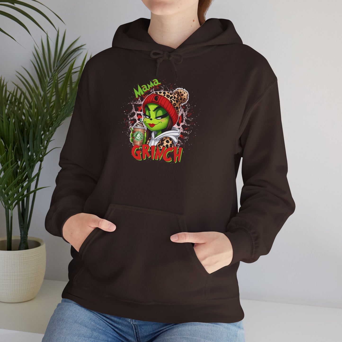Grinch Holiday Hoodie, Unisex Sweatshirt for Christmas, Cozy Gift for Grinch Lovers, Festive Sweatshirt, Cute Winter Apparel