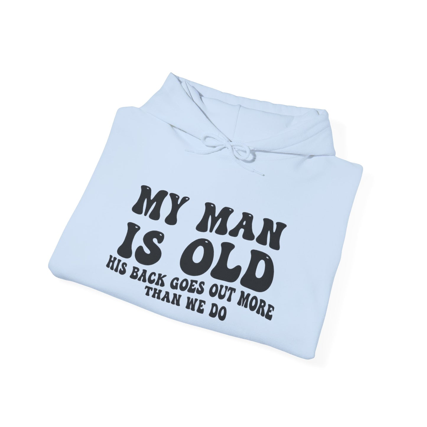 Funny Unisex Hoodie, Gift for Him, Birthday Sweatshirt, Humor Hooded Pullover, Dad Humor, Quirky Casual Wear