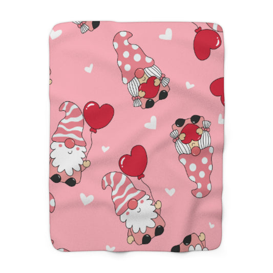 Valentines Sherpa Fleece Blanket