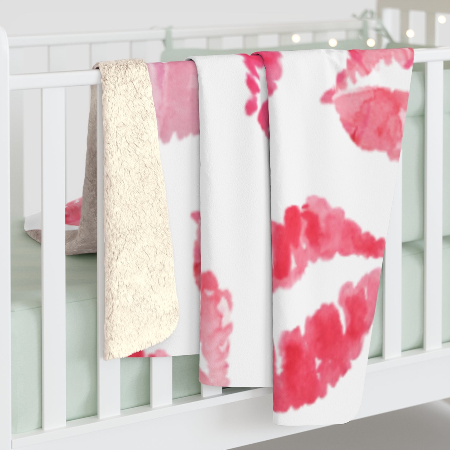 Valentines Sherpa Fleece Blanket