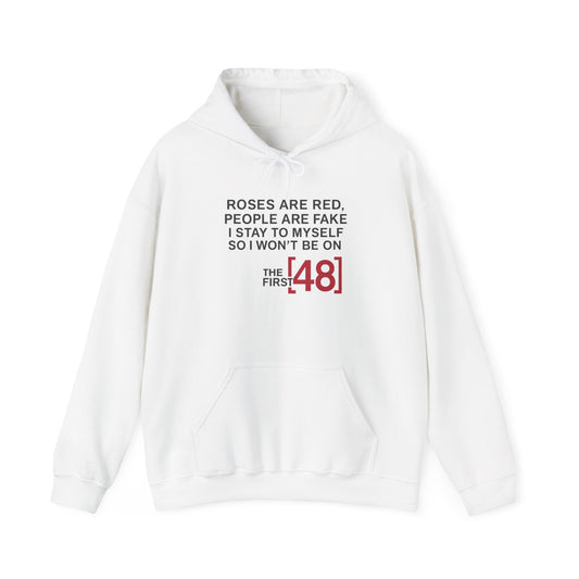 Roses Are Red Hoodie, Unisex Hoodie, Funny Gift, Casual Wear, Perfect for Birthdays and Everyday Wear