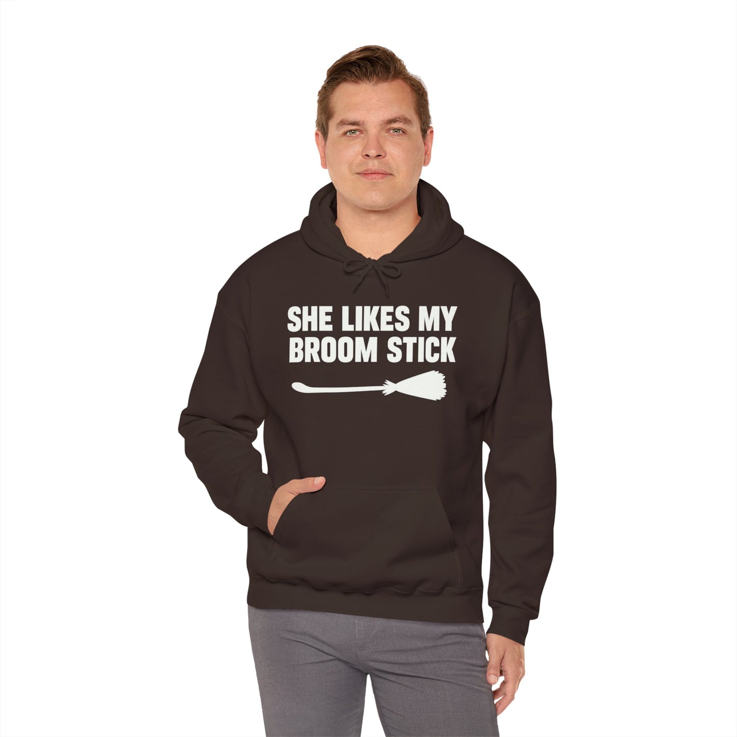 Funny Broomstick Sweatshirt for Witch Lovers, Halloween Hoodie, Unique Gift for Her, Cozy Unisex Sweater, Spooky Apparel