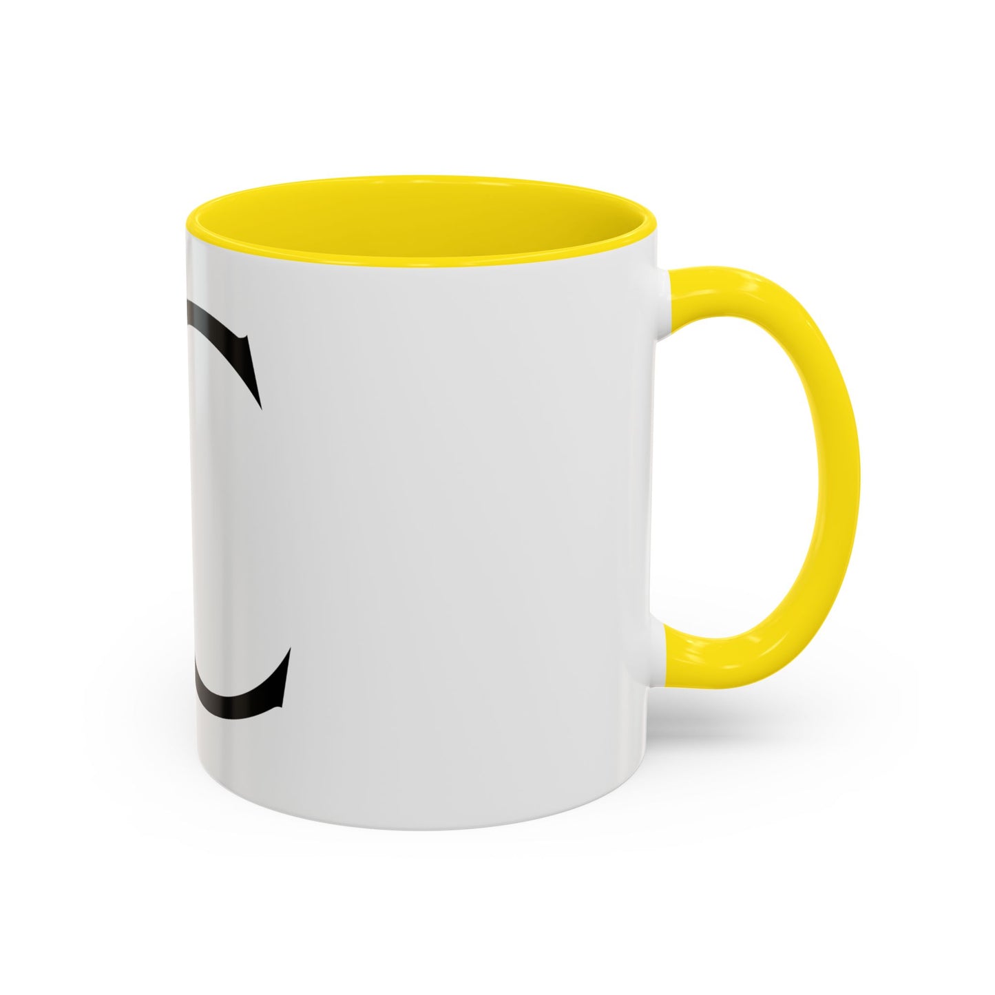 Alphabet Letter Accent Coffee Mug