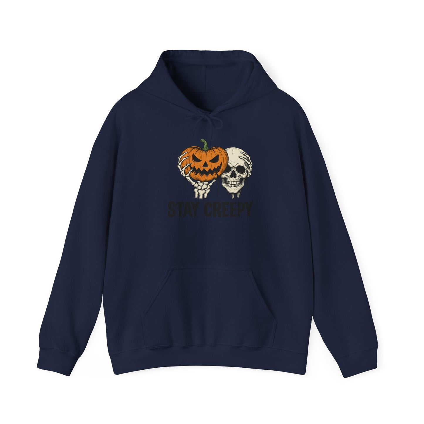 Unisex Creepy Hooded Hoodie | Halloween Hoodie, Fall Apparel, Spooky Gift, Cozy Hoodie for Autumn Celebrations