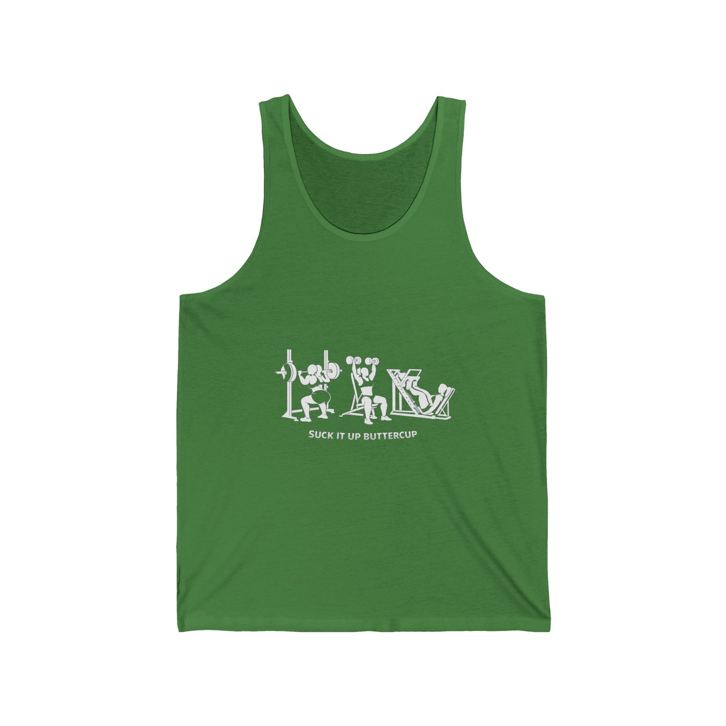 Tank Top — 'Suck It Up Buttercup' Bold Retro Lettering Tank