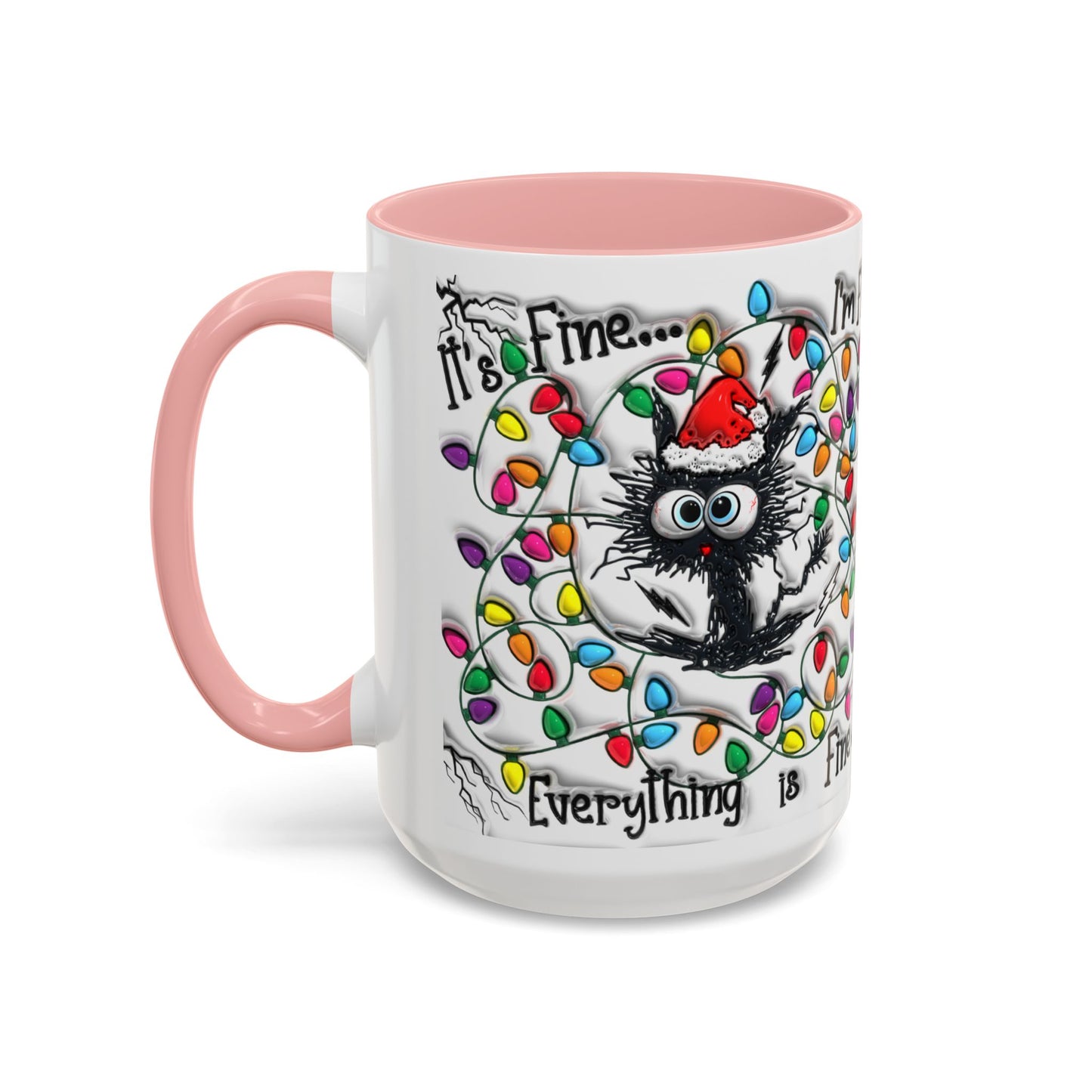 Christmas Accent Coffee Mug (11, 15oz)