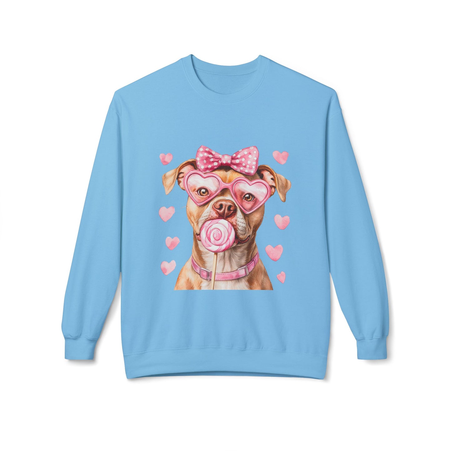 Valentines Unisex Midweight Softstyle Fleece Crewneck Sweatshirt