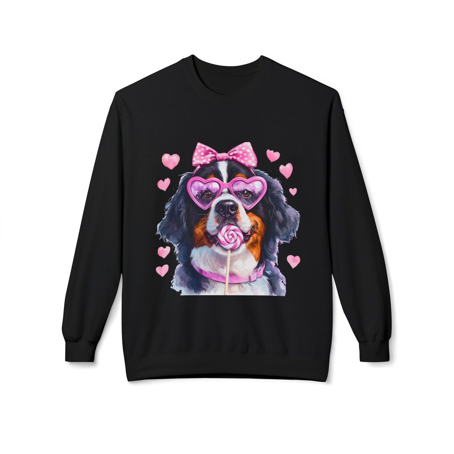 Valentines Unisex Midweight Softstyle Fleece Crewneck Sweatshirt