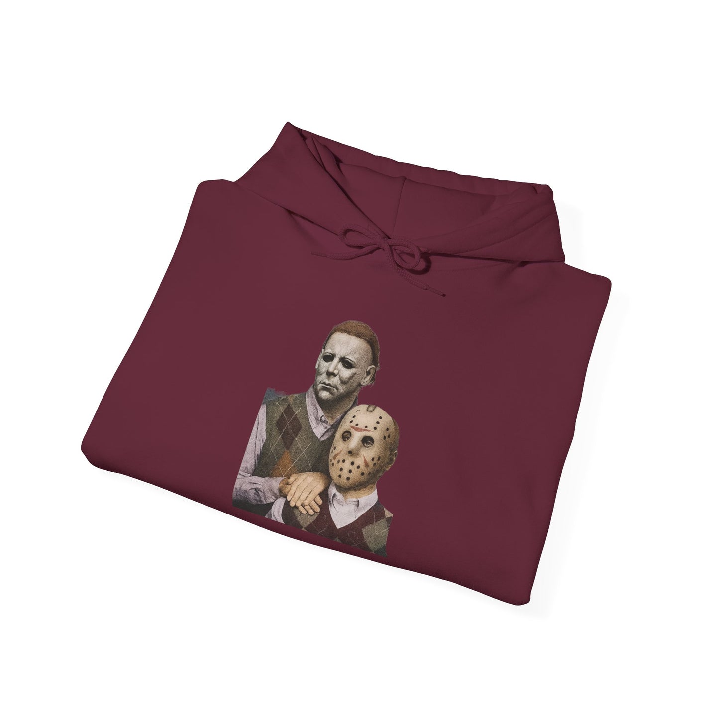 Horror Movie Duo Hoodie | Unisex Hoodie, Cozy Gift for Horror Fans, Halloween Outfit, Movie Night Apparel, Retro Aesthetic