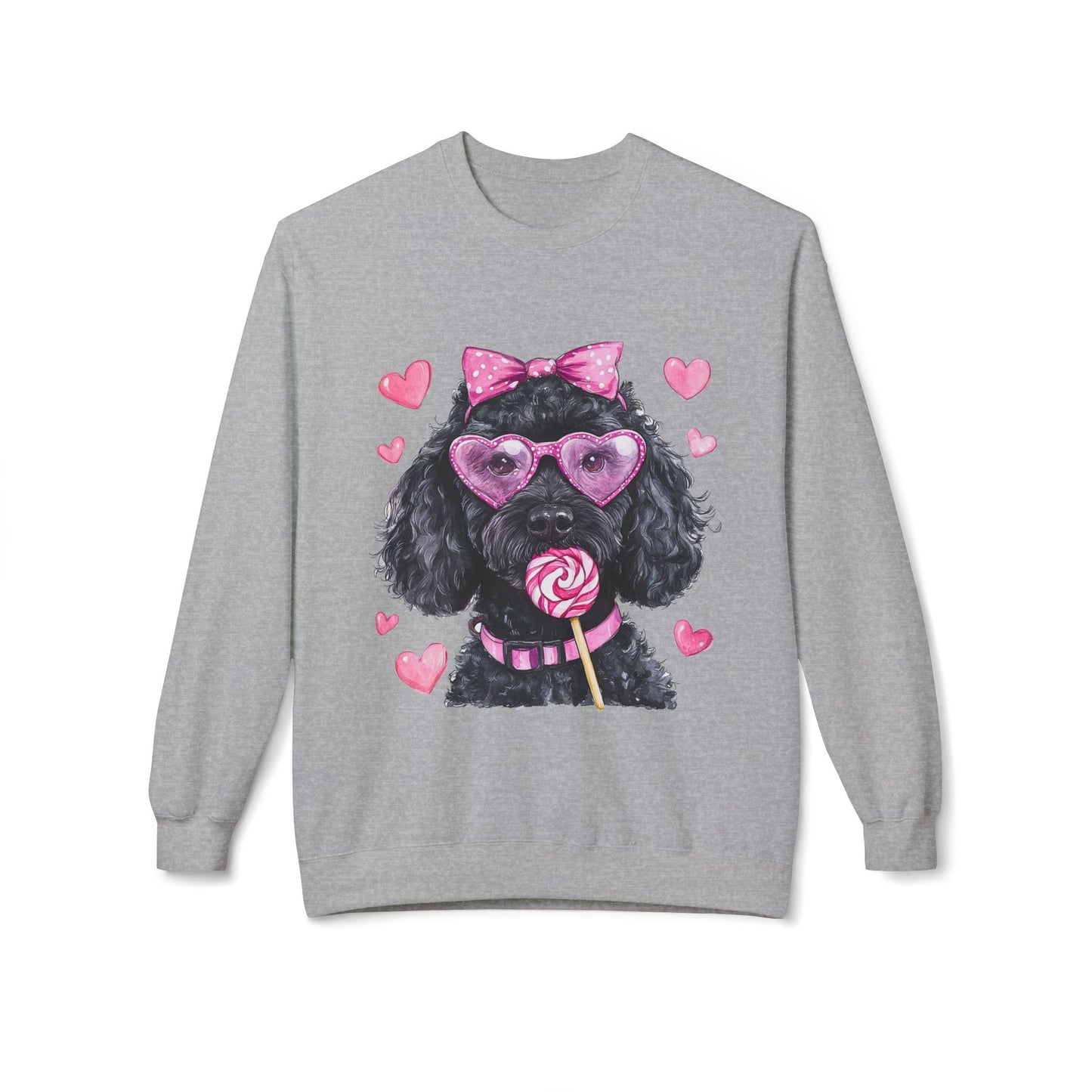 Valentines Unisex Midweight Softstyle Fleece Crewneck Sweatshirt